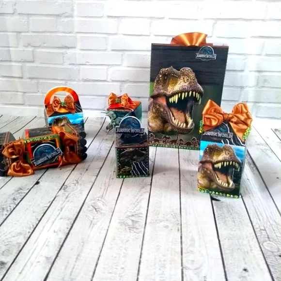 Kit 60 Lembrancinhas Jurassic