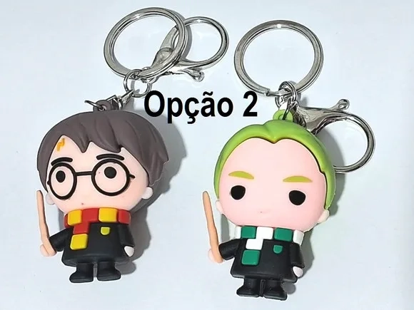 Chaveiro Harry Potter 5,5cm Pacotes com 2 Unidades