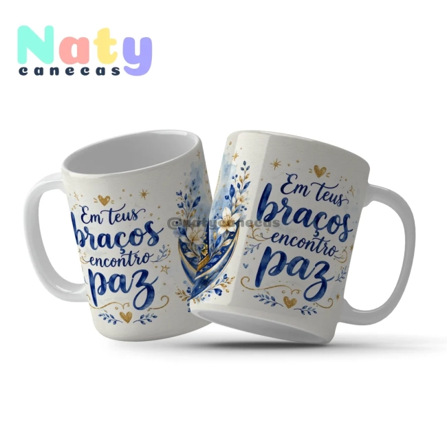 Caneca Nossa Senhora Aparecida Fé e Devoção
