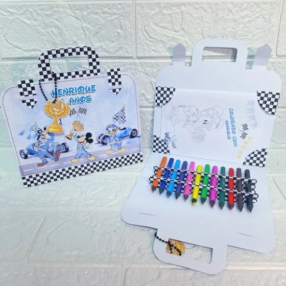 Kit Pintura na Maletinha - Mickey Racer