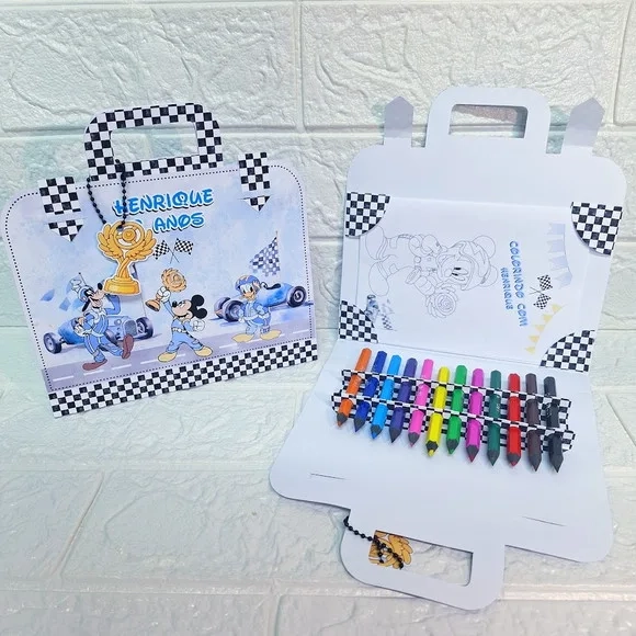 Kit Pintura na Maletinha - Mickey Racer