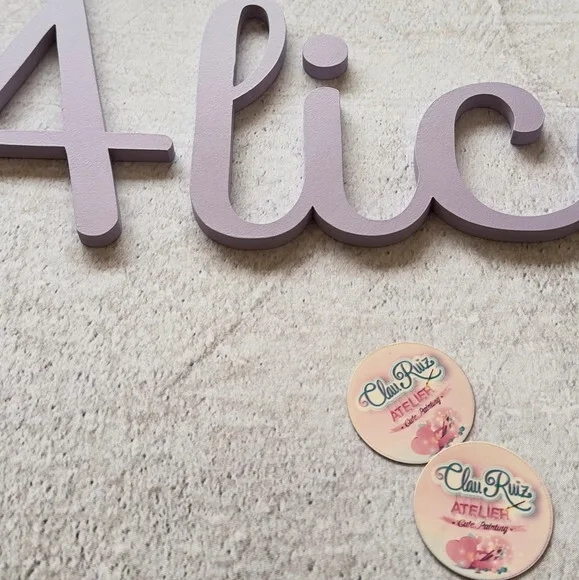 Nome de Parede em mdf - Decoração Bebê e Infantil