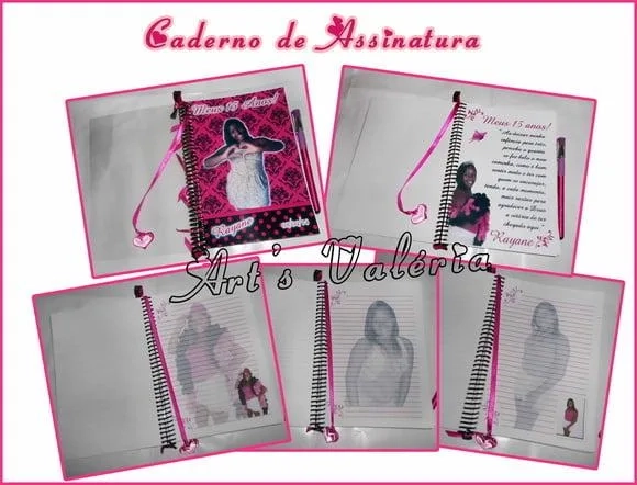 Caderno de Assinatura - Pequeno