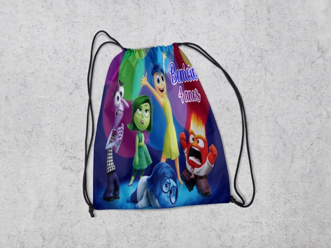 Mochilinha Personalizada para lembrancinhas Divertidamente