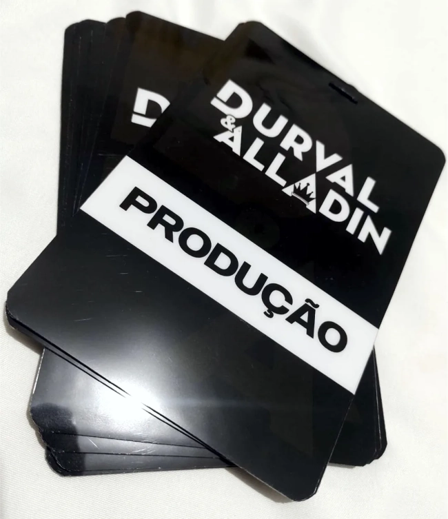 Credencial Personalizada 10x15 para Eventos Festas Shows !