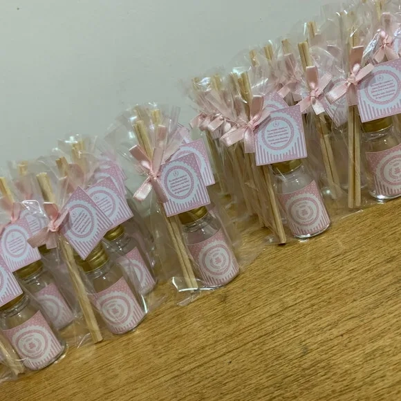 Lembrancinha Maternidade Aromatizador Ursinha Rosa