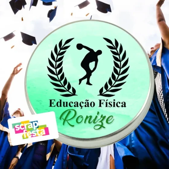 Latinhas Personalizadas Festa Formatura Educação Física
