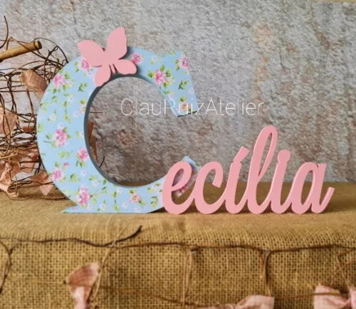 Jardim Encantado - Nomes Personalizados