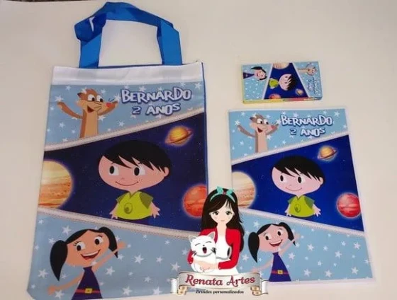 Kit colorir na sacola Show da Luna