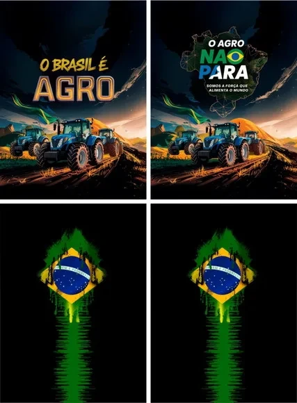 Arte Vetor Camisa Agro Mod-26