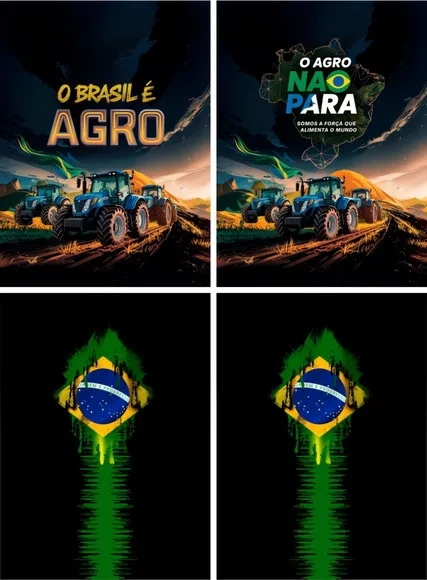 Arte Vetor Camisa Agro Mod-26