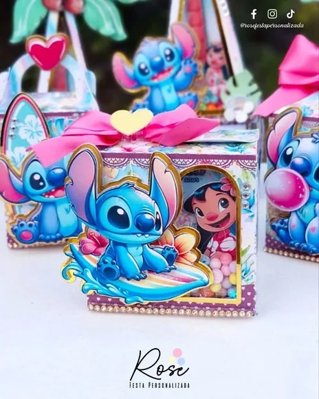 Kit 30 Lembrancinhas Stitch