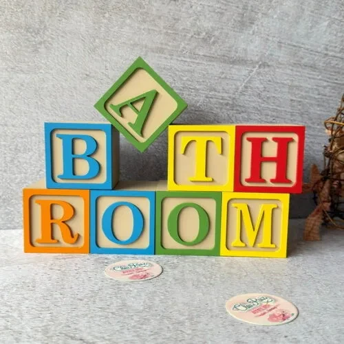 Toy Story 6x6cm Decoração de Festa Infantil Quarto de Bebê