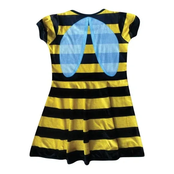 Vestido Infantil Abelha