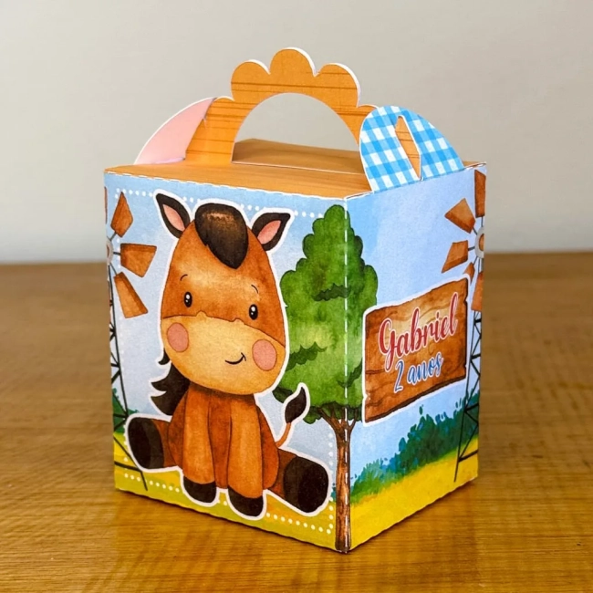 PEGUE E MONTE - Kit Festa FAZENDINHA - Decoração de Festa | Lembrancinhas | Aniversário | Personalizados
