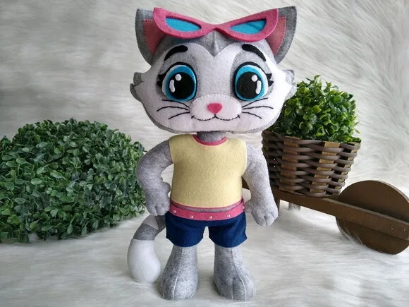 Gata em Feltro