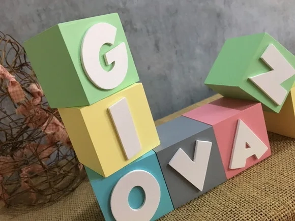 CANDY COLORS - Cubos 6x6cm GGG