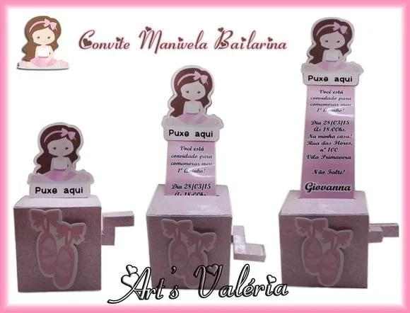 Convite Caixa Manivela