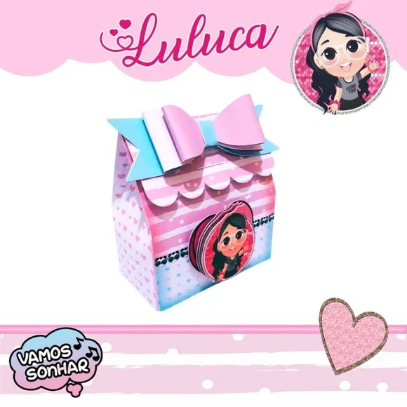 Kit 60 Lembrancinhas Luluca
