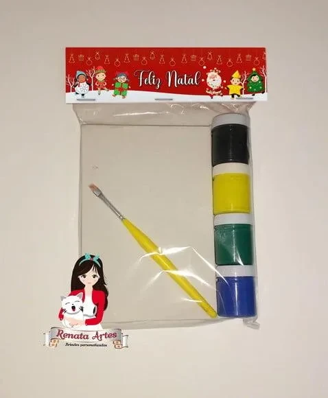 Kit Pintura Personalizado de Natal Novo