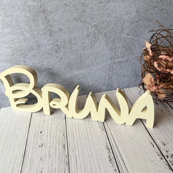 Disney - Letras de mdf -nomes