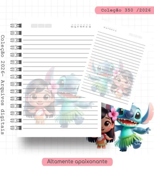 Caderno ou Agenda Personalizada