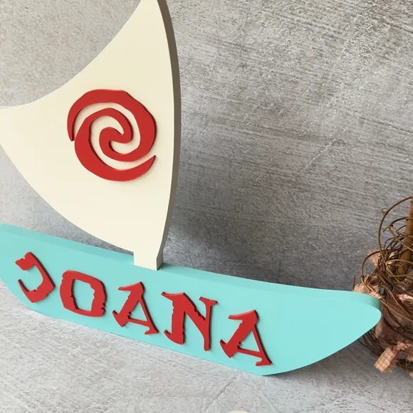 Moana Barco Personalizado