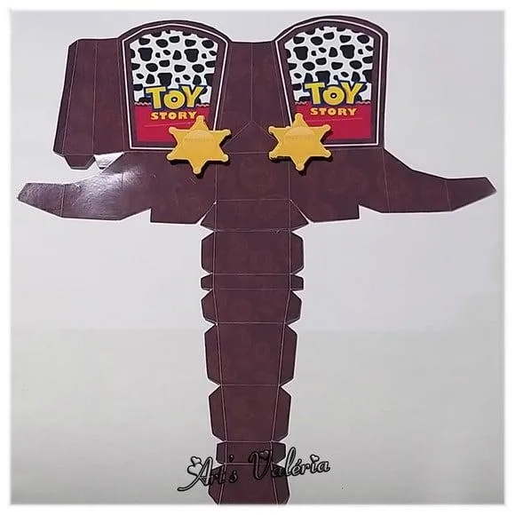 Bota do Woody Toy Story - Envio Desmontada
