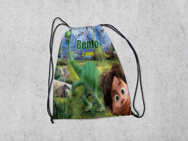 Mochilinha Personalizadada Meu Amigo Dinossauro
