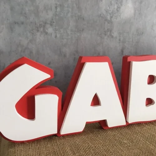 Jurassic Park - Letras de mdf -nomes