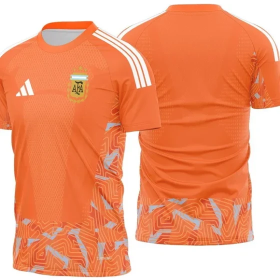 Arte Vetor Camisa Argentina Goleiro Ii 2026