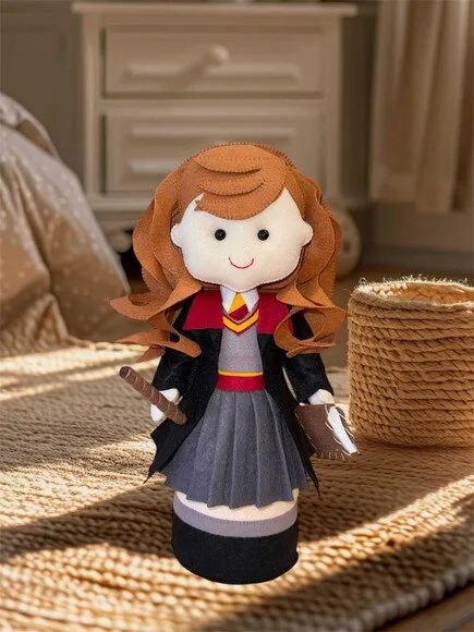 Hermione do Harry Potter- Peso de Porta* Chamar Chat