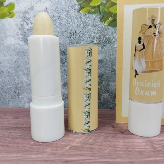 51 Lembrancinhas Personalizada Hidratante Labial Manteiga de Cacau Oxum Qualque tema