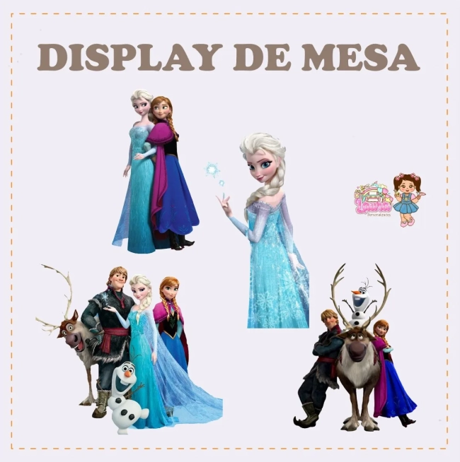 Kit Festa Só Um Bolinho FROZEN - Decoração de Festa