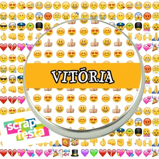 Latinhas Personalizadas Festa Emoticons