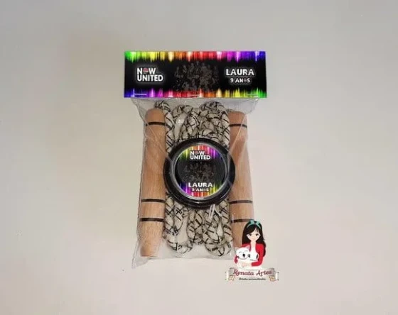 Kit Pula Corda + Ioiô Personalizado Now United