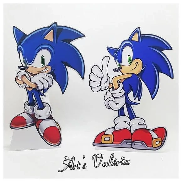 Display De Mesa Sonic Ou Amy - Cada