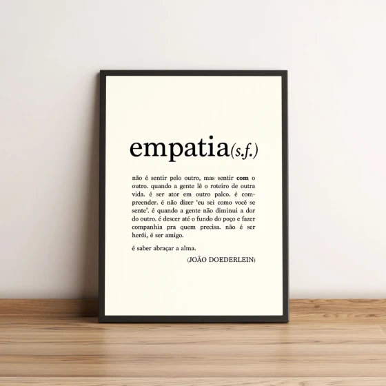 Quadro Significado de Empatia 13