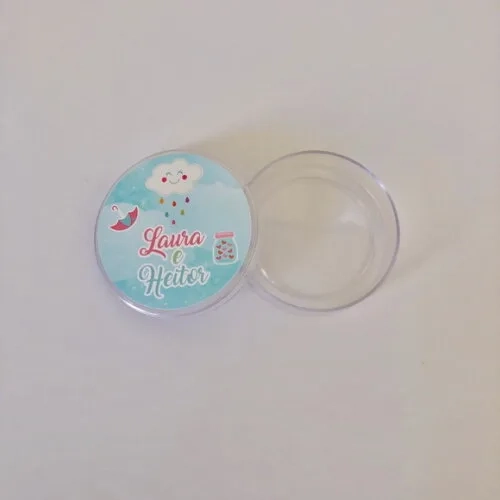 Latinha personalizada Chuva de Amor
