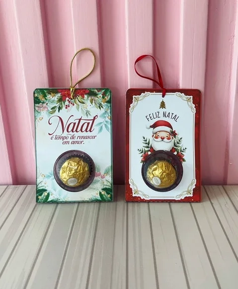 Card Natal com Blister - Não Acompanha Doce