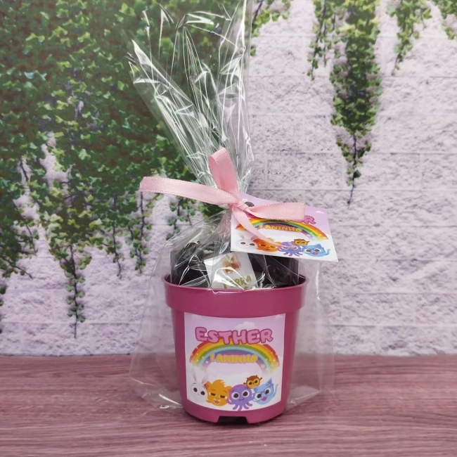 45 unidades Kit Jardinagem Bolofofos - Trabalhamos com qualquer tema - Informar tema no chat.