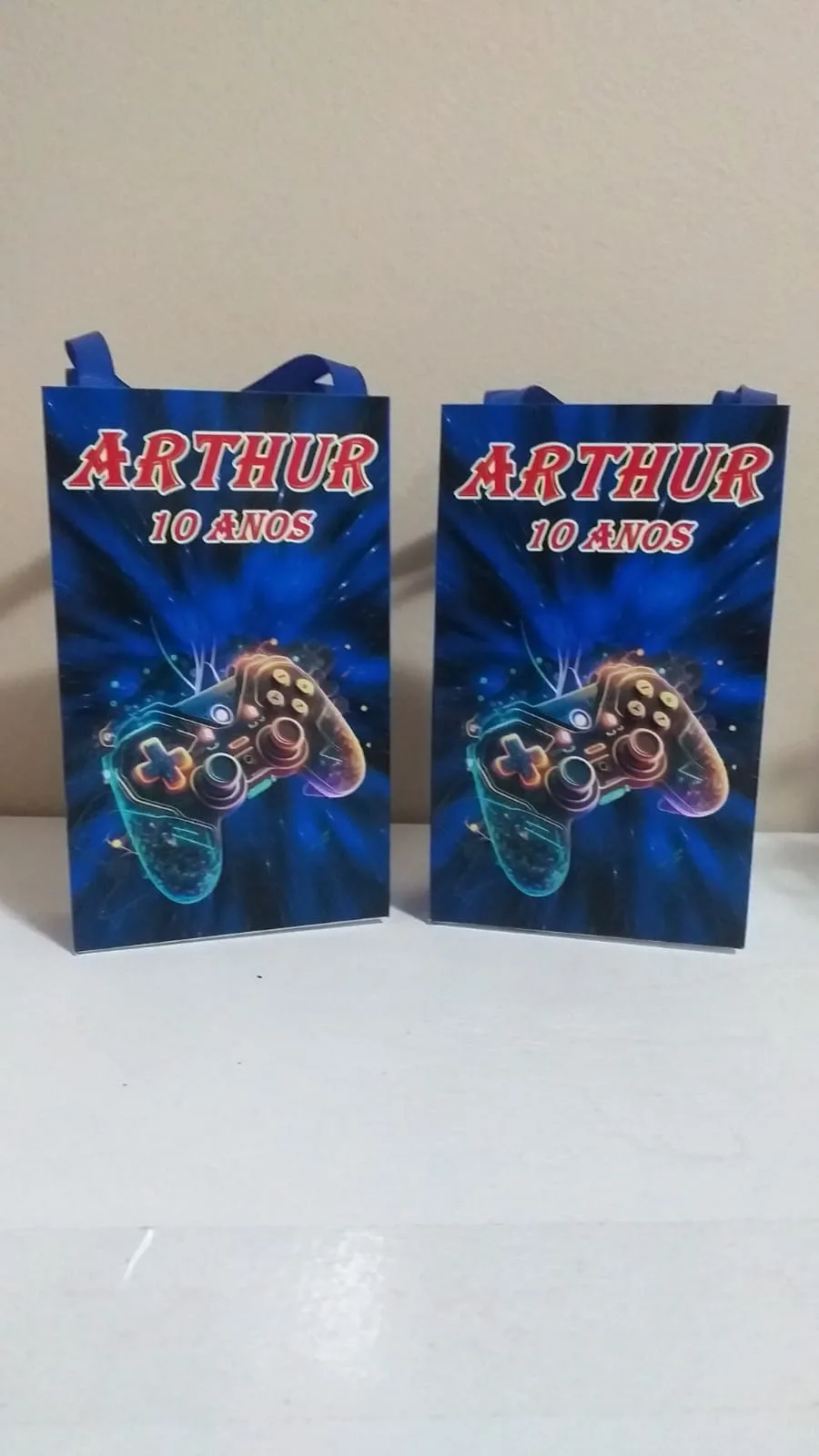 Sacolinhas Personalizadas Video Game para Lembrancinhas