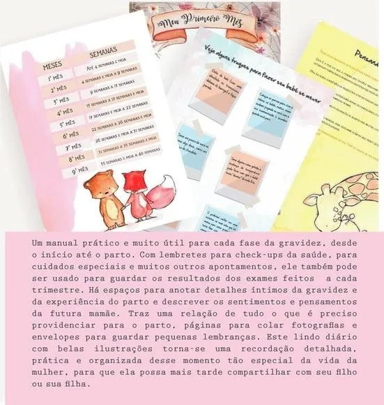 Manual e Diário de Gravidez