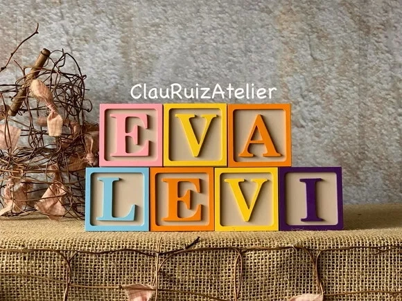 Chá Revelação - Toy Story- Cubos 6x6cm