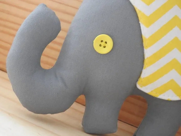 Almofada Elefante P - para Nichos Decorativa