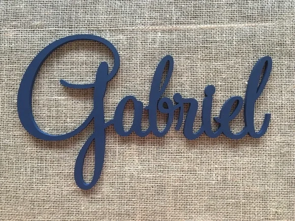 Letras Decorativas Nome De Parede