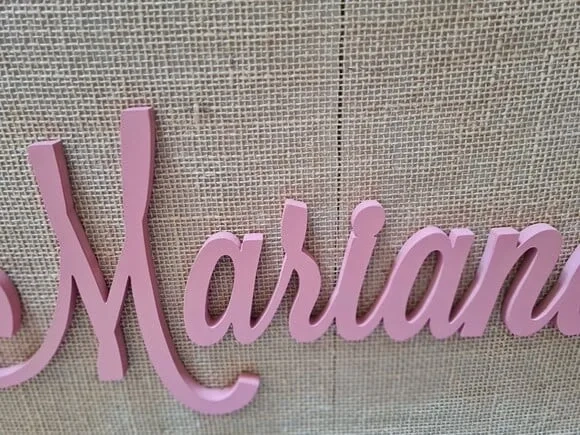 Nome De Parede em MDF