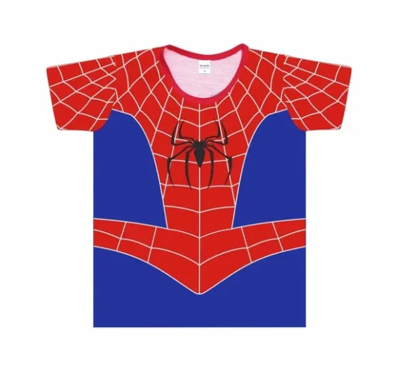 Camiseta Infantil Super Herói Aranha