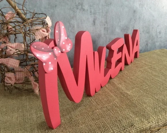 Festa Minnie - Letras de Mesa