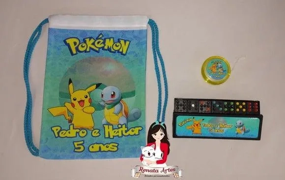 Mini Kit Jogos na Mochila Pokémon